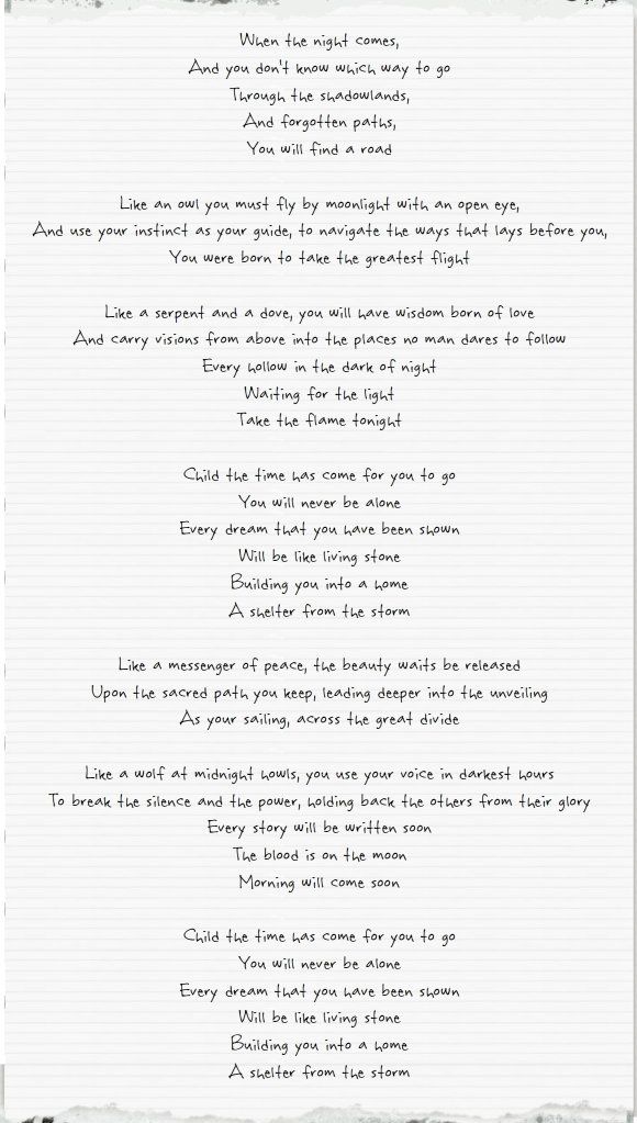 White Owl By Josh Garrels Video Lyrics Verses Meaning Random Thoughts Christian Walk