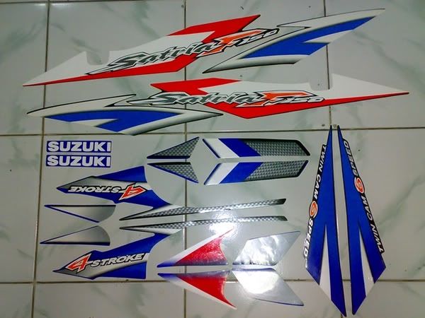 Cutting Stiker Satria Fu Terbaru Kumpulan 2012 Terlambat Info