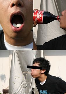 Eksperimen Mengagumkan CocaCola VS Mentos 7