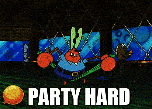 spongebob-party-hard.gif