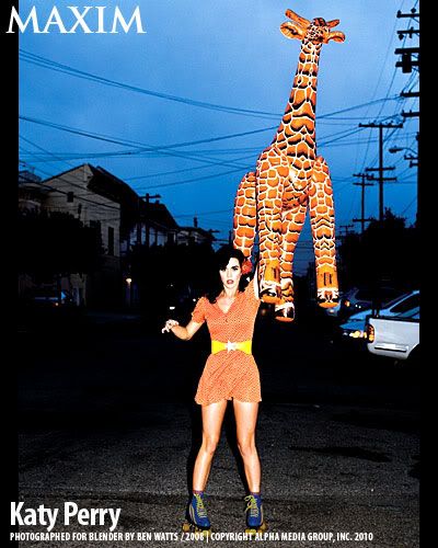 Katy Perry - Fotos Revista MAXIM Diciembre-2010