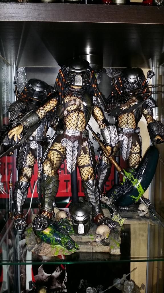 Predator ANCIENT PREDATOR Figure 1//6 NECK WRAP Hot Toys MMS250 Alien vs