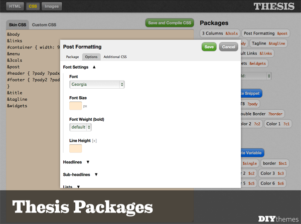 Thesis Theme Packages