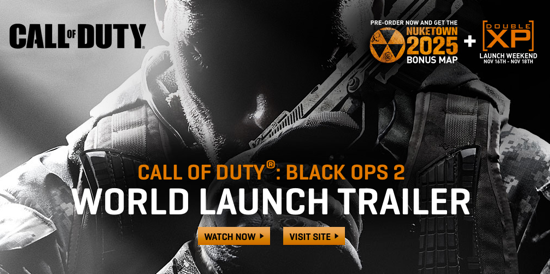 Call of Duty Black Ops 2 Release Date