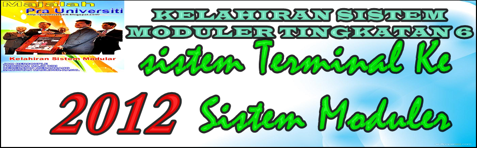 SISTEM TERMINAL KE SISTEM MODULER