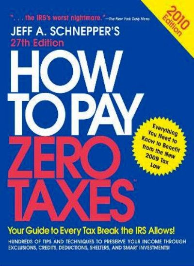 How to Pay Zero Taxes 2010 + Lower Your Taxes -Mantesh preview 0