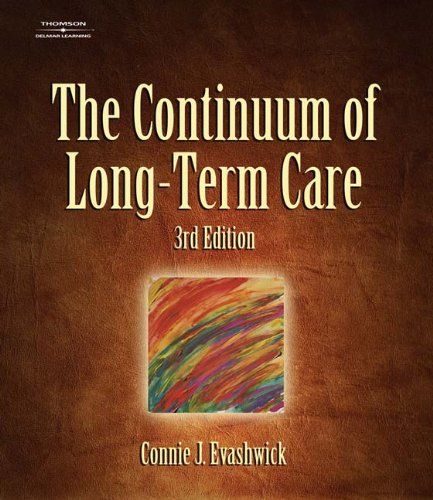The Continuum of Long-Term Care The Continuum of Long-Term Care
