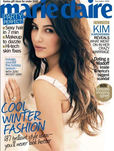 Marie Claire USA - December 2011