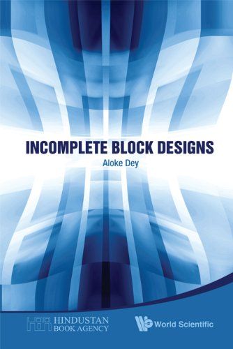 Incomplete Block Designs Incomplete Block Designs