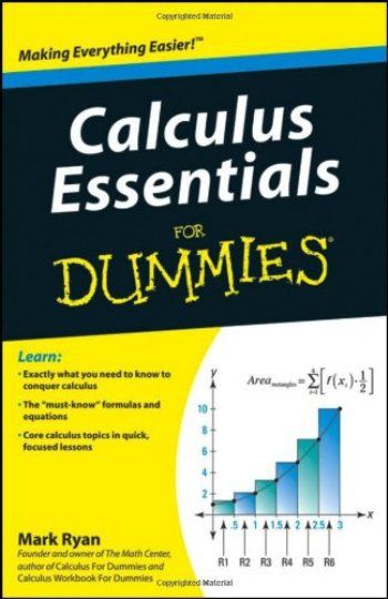 Calculus Essentials For Dummies-Mantesh preview 0