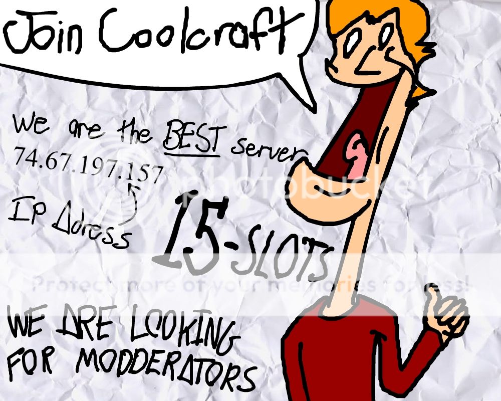 COOLCRAFT: Classic Survival! Essential Plugins! Not Complicated! 1.3.2 Minecraft Server
