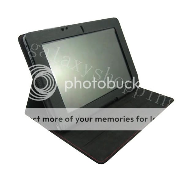 For Acer Iconia Tab W500 Folio Leather Case Cover Black  