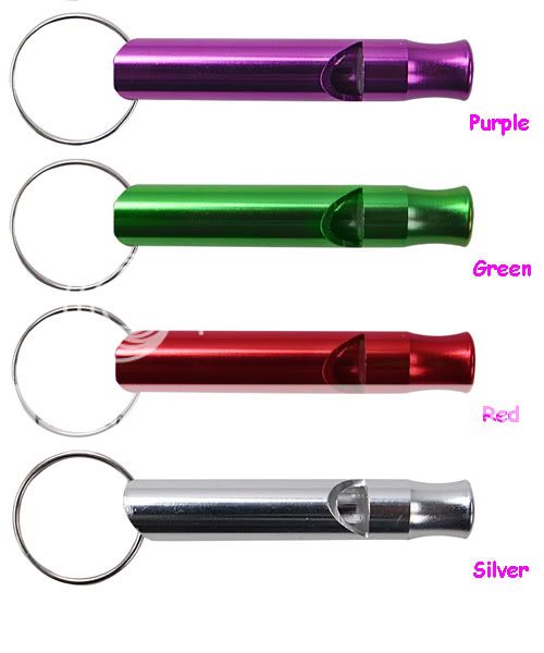 Mini Multicolor Emergency Whistle Camping Hiking Survival  