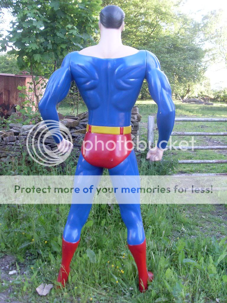 SUPER HERO Superman Resin Figure statue TALL over 6ft Clark Kent huge 