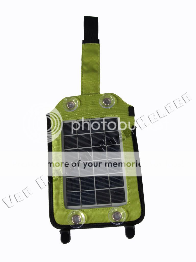 Mobiles tragbares Solarpanel / Solar Ladegerät mit USB Anschluss