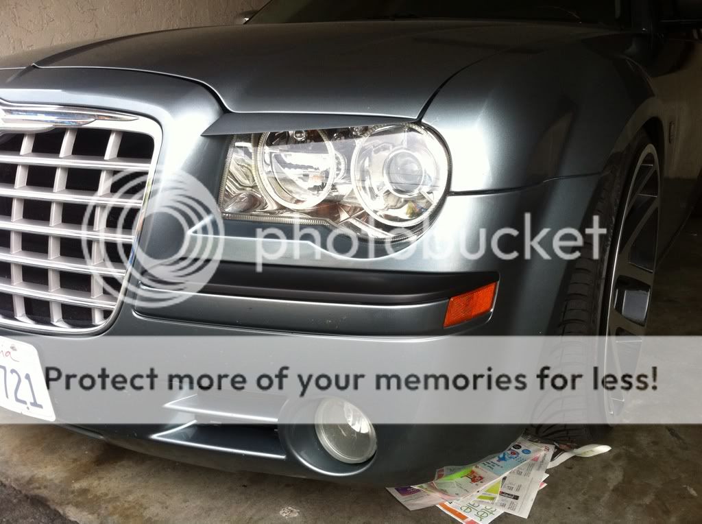 Plasti dip chrome on my 300c