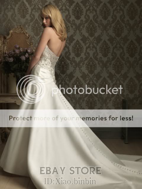 2012 new white ivory Wedding Dresses Bridal Gown dress Custom SZ2  28 