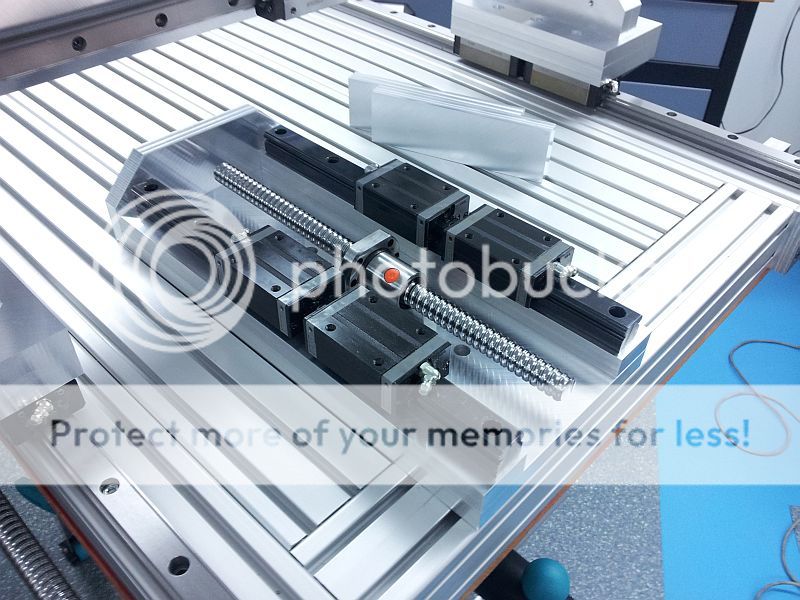 Build Thread cnc router , aluminum frame , pics only ...